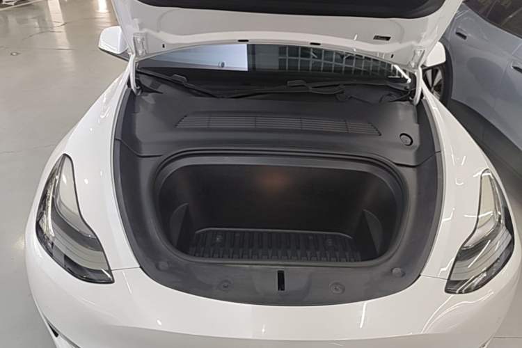 Used Tesla Model Y 2021 Long-Range All-Wheel-Drive Version Engine Bay