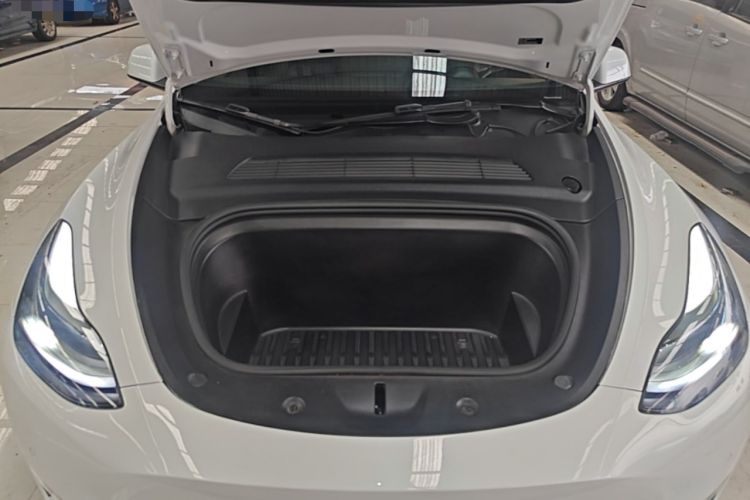 Used Tesla Model Y 2021 Long-Range All-Wheel-Drive Version Engine Bay