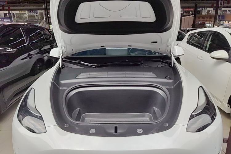 Used Tesla Model Y 2021 Standard Range Rear-Wheel Drive Version Engine Bay
