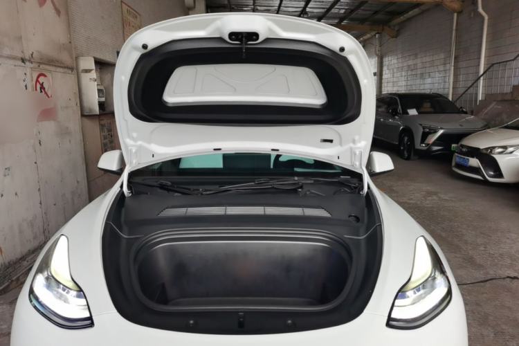 Used Tesla Model Y 2021 Standard Range Rear-Wheel Drive Version Engine Bay