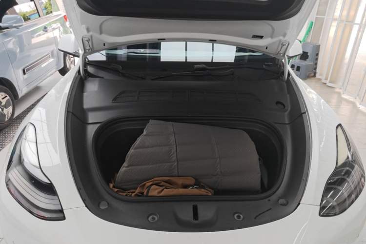Used Tesla Model Y 2021 Long-Range All-Wheel-Drive Version Engine Bay