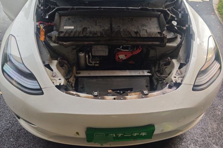 Used Tesla Model Y 2021 Standard Range Rear-Wheel Drive Version Engine Bay