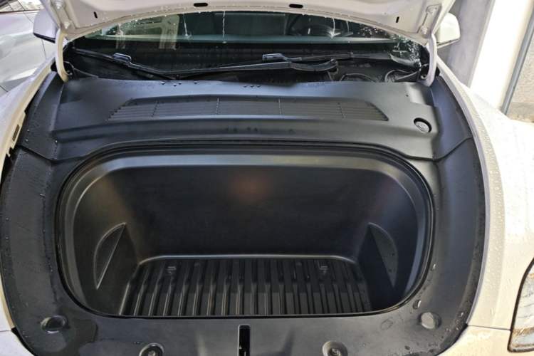 Used Tesla Model Y 2021 Long-Range All-Wheel-Drive Version Engine Bay