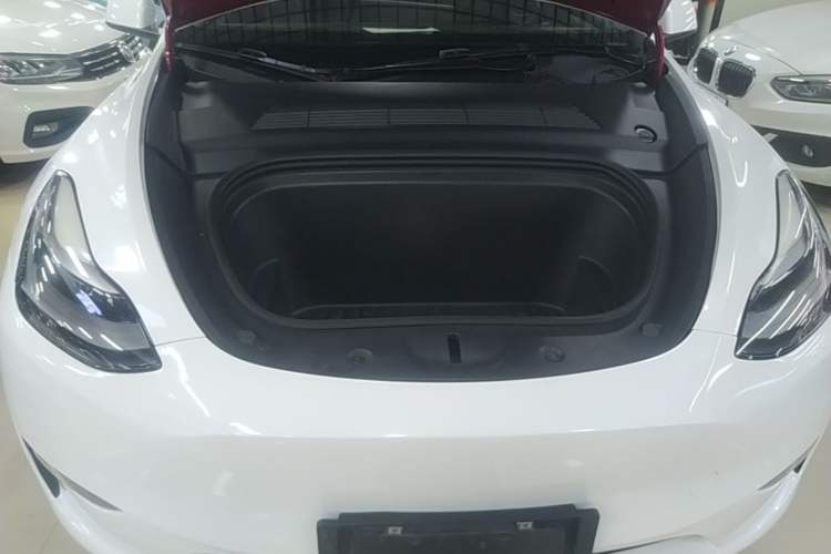 Used Tesla Model Y 2021 Long-Range All-Wheel-Drive Version Engine Bay