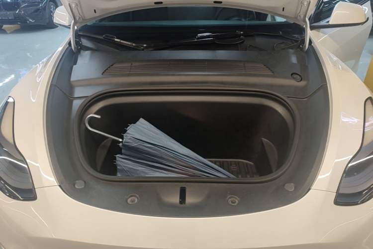 Used Tesla Model Y 2021 Long-Range All-Wheel-Drive Version Engine Bay