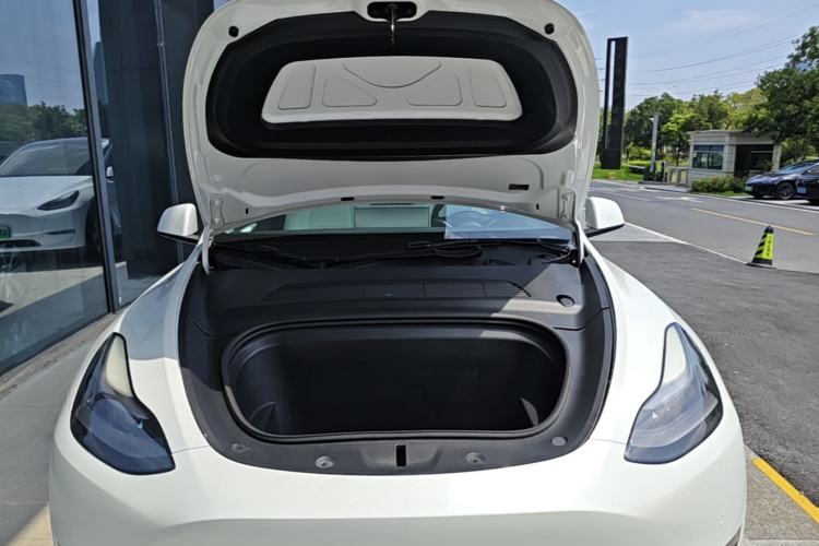 Used Tesla Model Y 2021 Long-Range All-Wheel-Drive Version Engine Bay