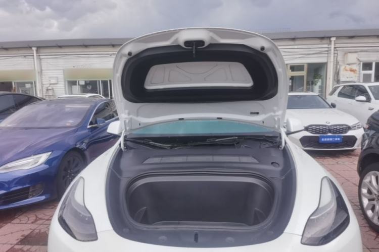 Used Tesla Model Y 2021 Long-Range All-Wheel-Drive Version Engine Bay
