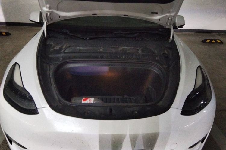 Used Tesla Model Y 2021 Long-Range All-Wheel-Drive Version Engine Bay