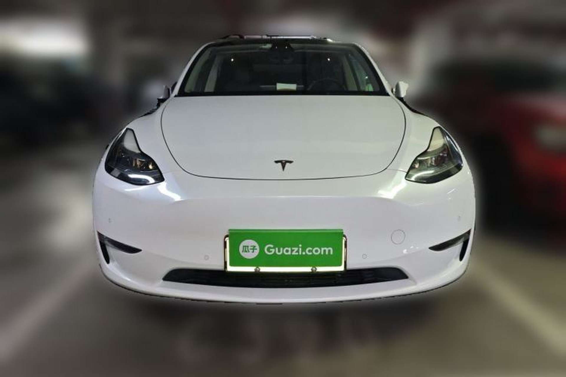 Used Tesla Model Y 2021 Long-Range All-Wheel-Drive Version 3D7 Front