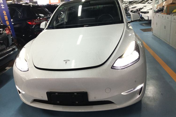 Used Tesla Model Y 2021 Long-Range All-Wheel-Drive Version Front