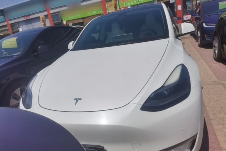 Used Tesla Model Y 2021 Revised Version Long-Range All-Wheel Drive Edition 3D5 Front