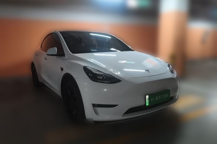 Used Tesla Model Y 2021 Standard Range Rear-Wheel Drive Version Front Right 45 Deg