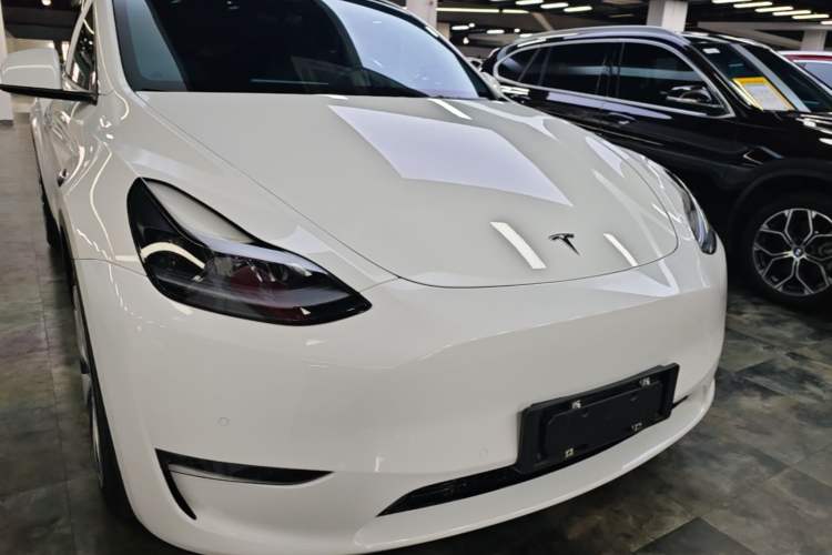 Used Tesla Model Y 2021 Standard Range Rear-Wheel Drive Version Front Right 45 Deg