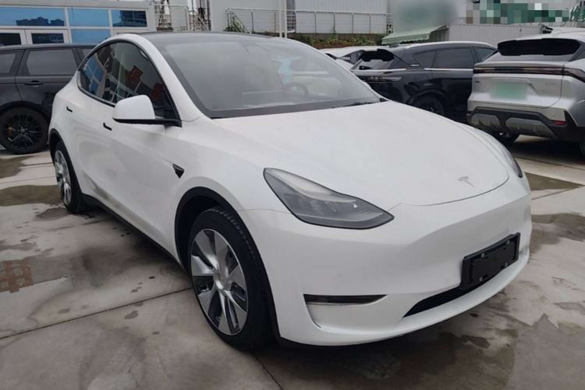 Used Tesla Model Y 2021 Standard Range Rear-Wheel Drive Version Front Right 45 Deg