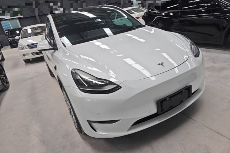 Used Tesla Model Y 2021 Standard Range Rear-Wheel Drive Version Front Right 45 Deg