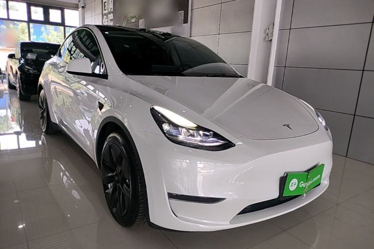 Used Tesla Model Y 2021 Standard Range Rear-Wheel Drive Version Front Right 45 Deg