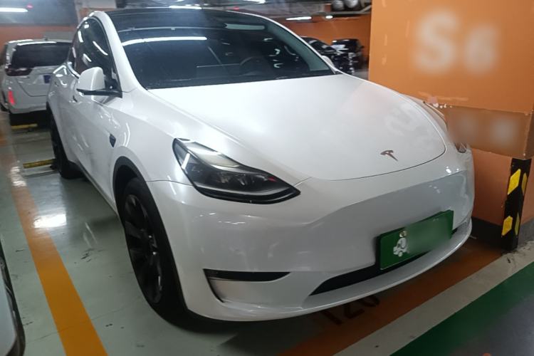 Used Tesla Model Y 2021 Standard Range Rear-Wheel Drive Version Front Right 45 Deg