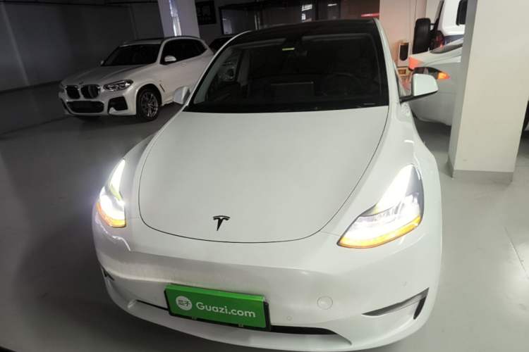 Used Tesla Model Y 2021 Long-Range All-Wheel-Drive Version Front