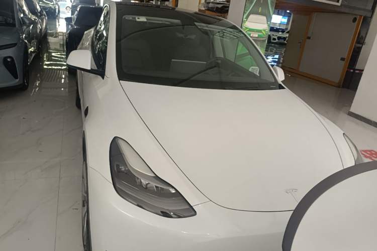 Used Tesla Model Y 2021 Long-Range All-Wheel-Drive Version Front