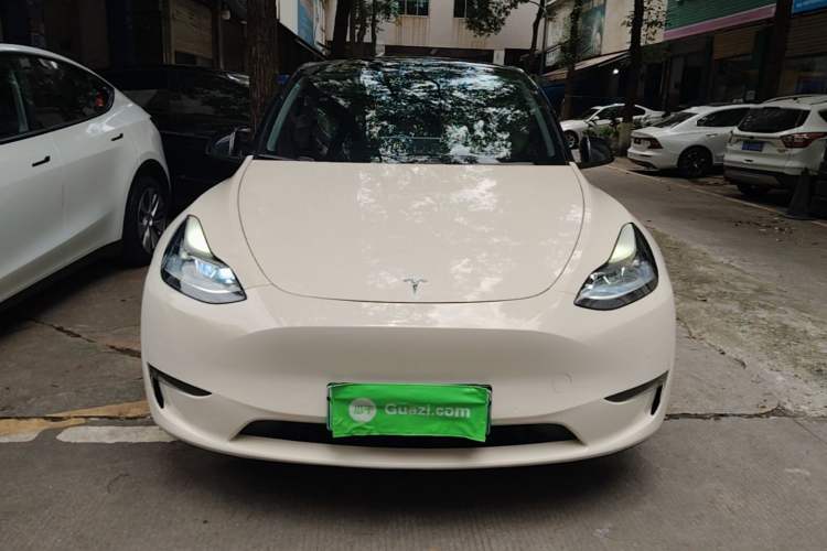 Used Tesla Model Y 2021 Long-Range All-Wheel-Drive Version Front