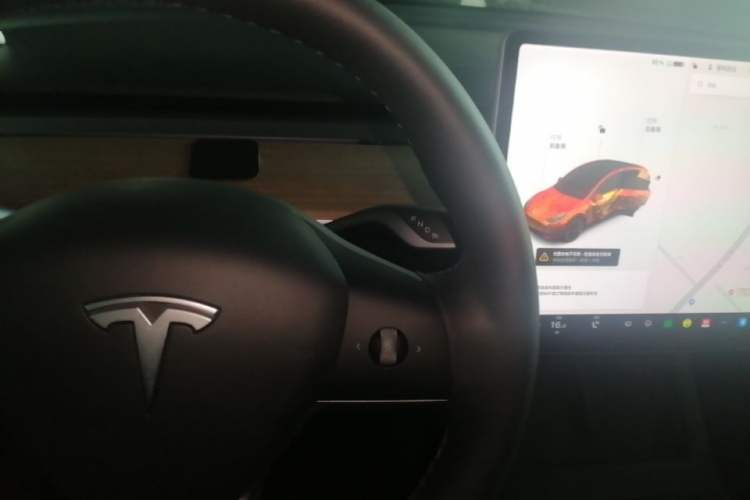 Used Tesla Model Y 2021 Long-Range All-Wheel-Drive Version 3D7 Gear Lever