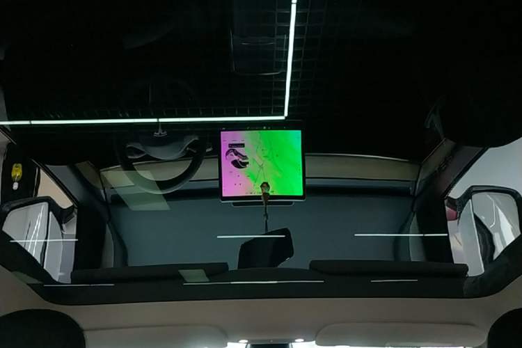 Used Tesla Model Y 2021 Standard Range Rear-Wheel Drive Version Headliner