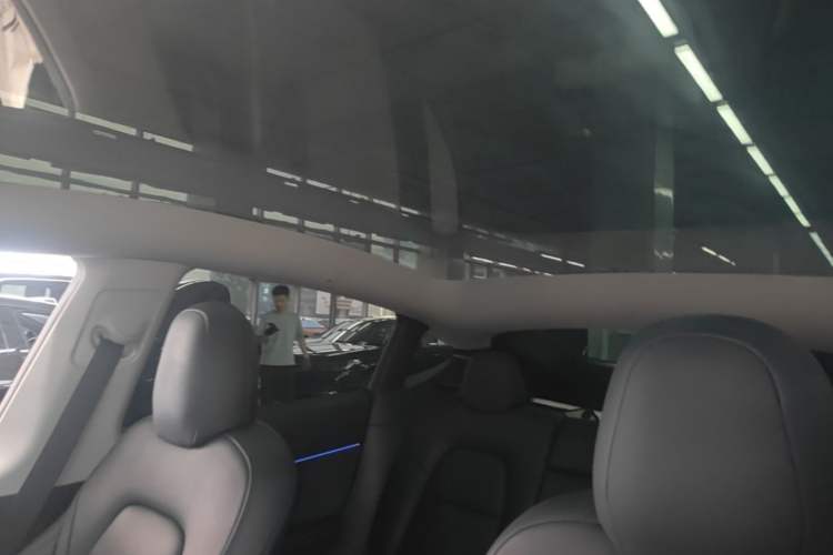 Used Tesla Model Y 2021 Long-Range All-Wheel-Drive Version Headliner