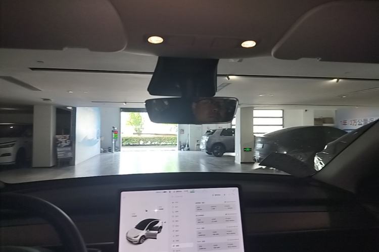 Used Tesla Model Y 2021 Long-Range All-Wheel-Drive Version Headliner
