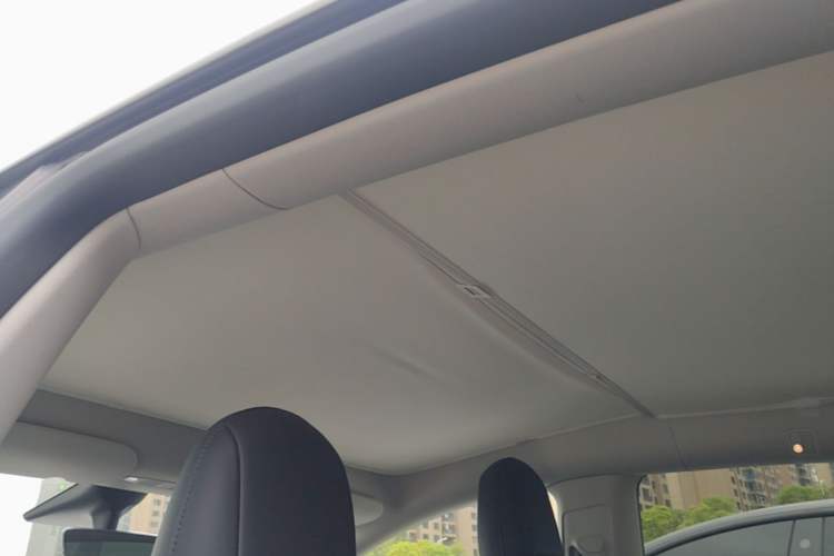 Used Tesla Model Y 2021 Standard Range Rear-Wheel Drive Version Headliner