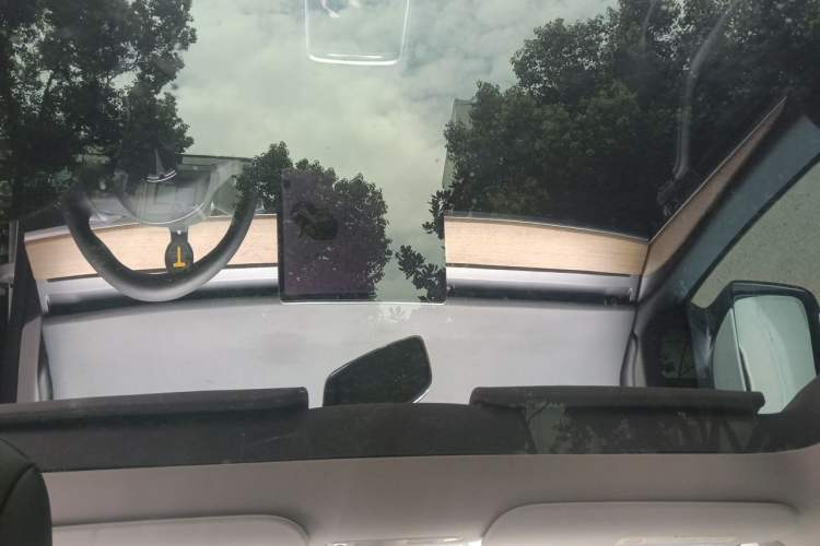 Used Tesla Model Y 2021 Long-Range All-Wheel-Drive Version Headliner