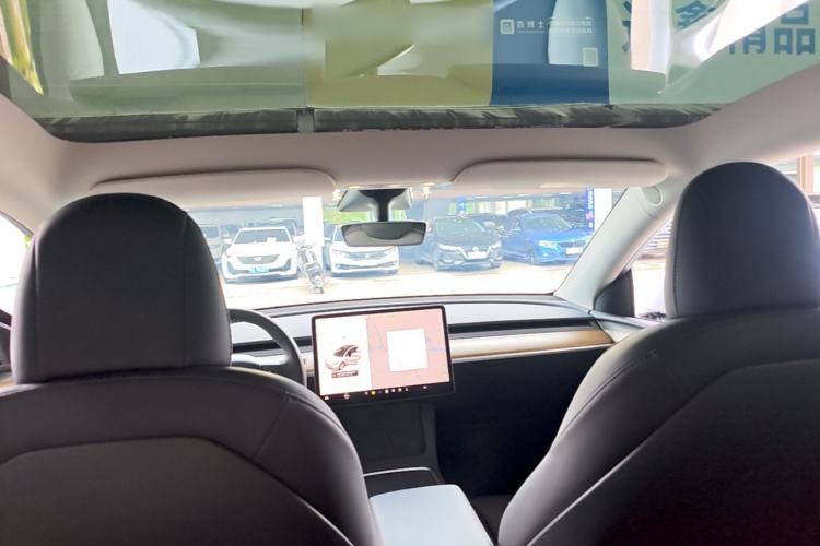 Used Tesla Model Y 2021 Standard Range Rear-Wheel Drive Version Headliner