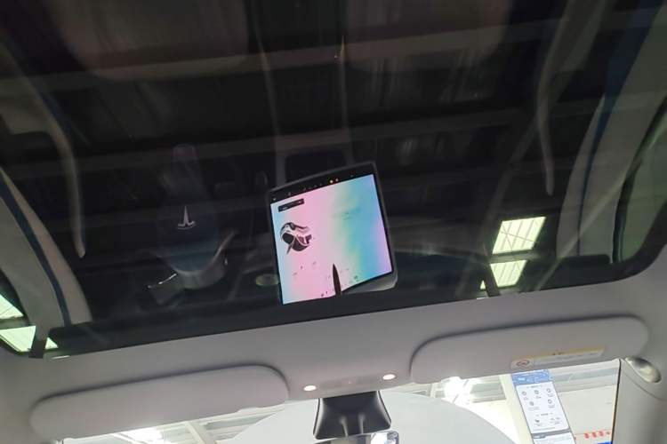 Used Tesla Model Y 2021 Long-Range All-Wheel-Drive Version 3D7 Headliner