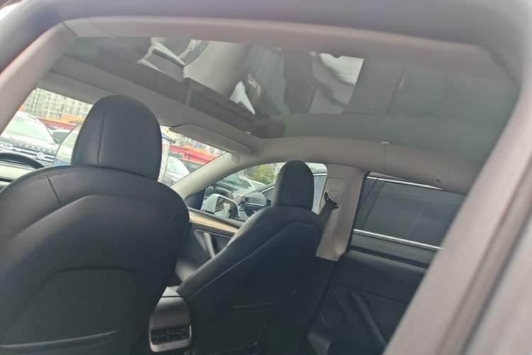 Used Tesla Model Y 2021 Long-Range All-Wheel-Drive Version 3D7 Headliner