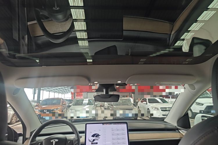 Used Tesla Model Y 2021 Long-Range All-Wheel-Drive Version Headliner
