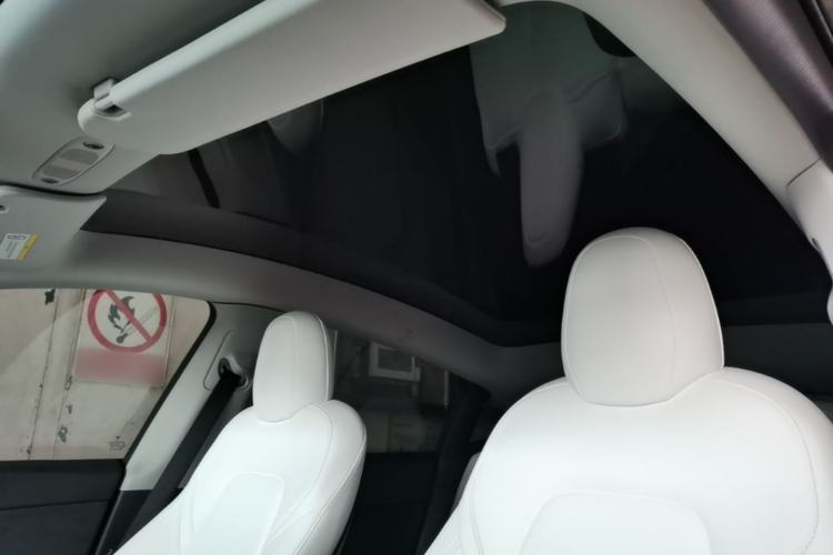 Used Tesla Model Y 2021 Standard Range Rear-Wheel Drive Version Headliner