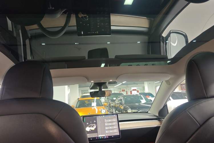 Used Tesla Model Y 2021 Long-Range All-Wheel-Drive Version 3D7 Headliner