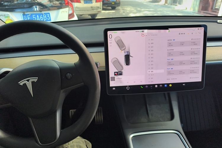 Used Tesla Model Y 2021 Performance High-Performance All-Wheel-Drive Version Instrument Cluster