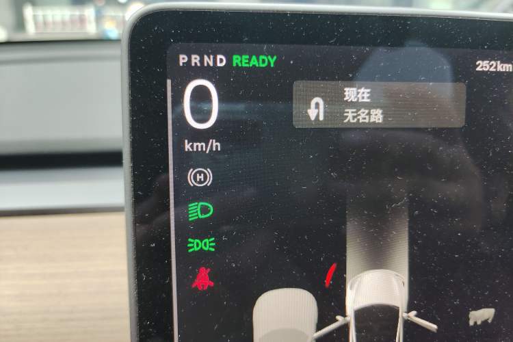 Used Tesla Model Y 2021 Long-Range All-Wheel-Drive Version Instrument Cluster