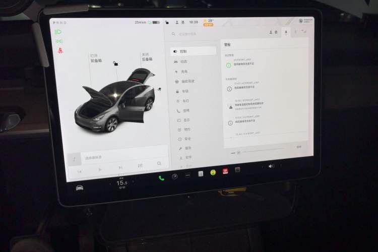 Used Tesla Model Y 2021 Standard Range Rear-Wheel Drive Version Instrument Cluster