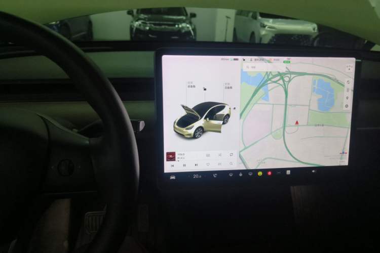Used Tesla Model Y 2021 Standard Range Rear-Wheel Drive Version Instrument Cluster