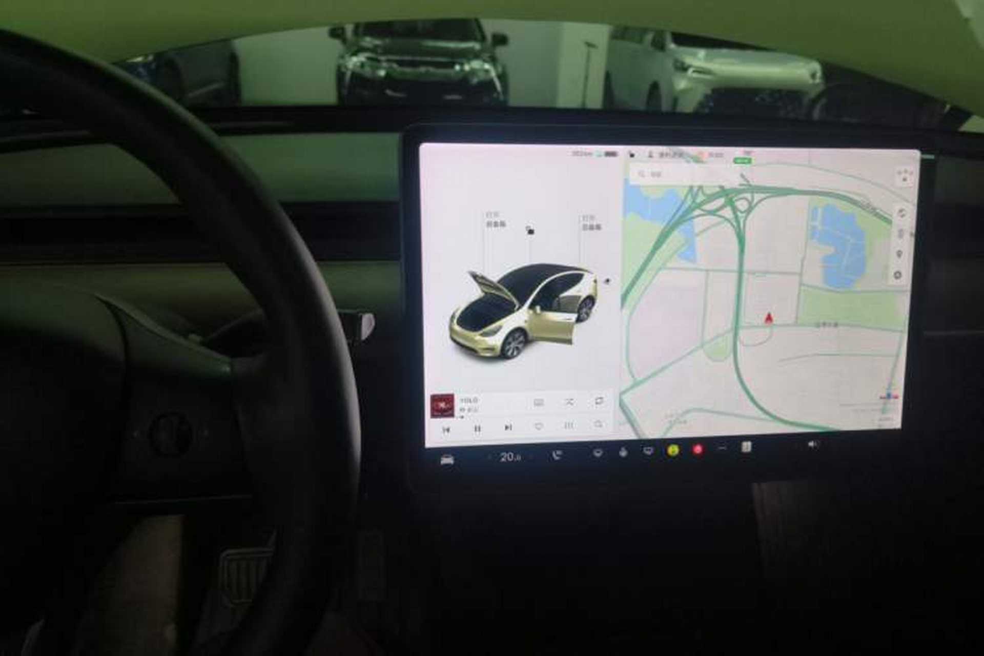 Used Tesla Model Y 2021 Standard Range Rear-Wheel Drive Version Instrument Cluster