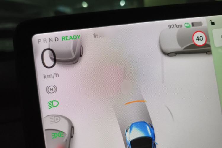 Used Tesla Model Y 2021 Standard Range Rear-Wheel Drive Version Instrument Cluster