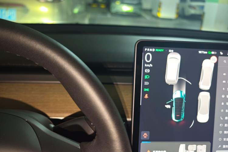 Used Tesla Model Y 2021 Standard Range Rear-Wheel Drive Version Instrument Cluster