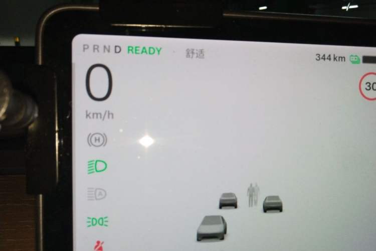 Used Tesla Model Y 2021 Long-Range All-Wheel-Drive Version Instrument Cluster