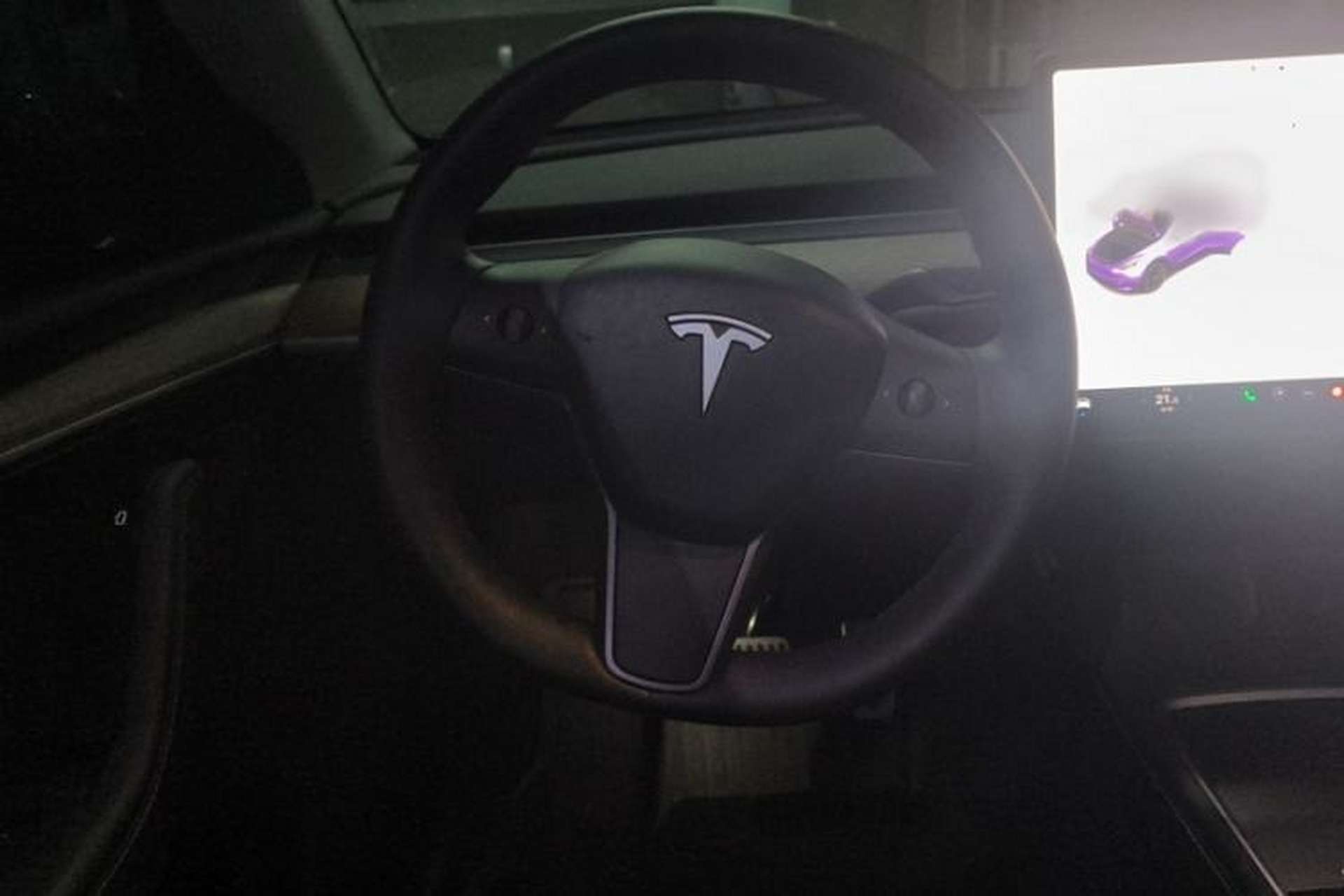 Used Tesla Model Y 2021 Standard Range Rear-Wheel Drive Version Interior 1