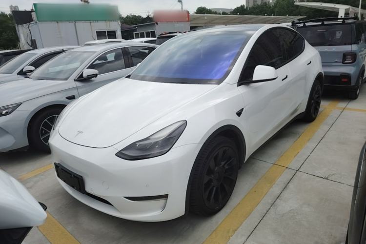 Used Tesla Model Y 2021 Long-Range All-Wheel-Drive Version Guazi used car, China used car export, Used car for sale, Used Tesla cars, Cheapest cars for sale, Electric vehicle, New energy car