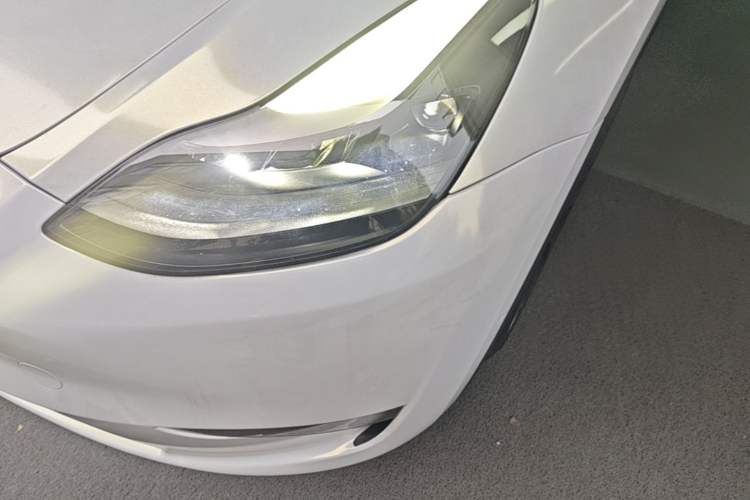 Used Tesla Model Y 2021 Performance High-Performance All-Wheel-Drive Version Left Front Headlight