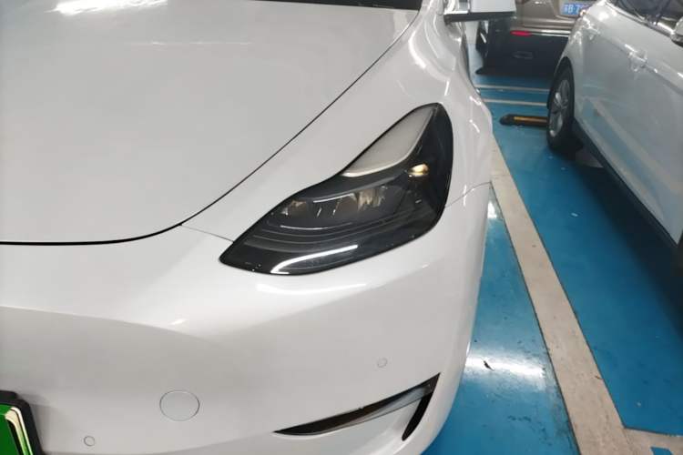 Used Tesla Model Y 2021 Standard Range Rear-Wheel Drive Version Left Front Headlight