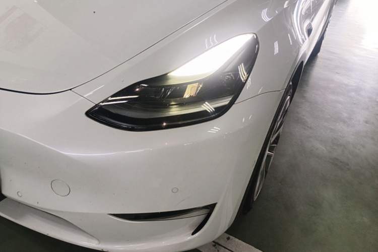 Used Tesla Model Y 2021 Long-Range All-Wheel-Drive Version 3D7 Left Front Headlight
