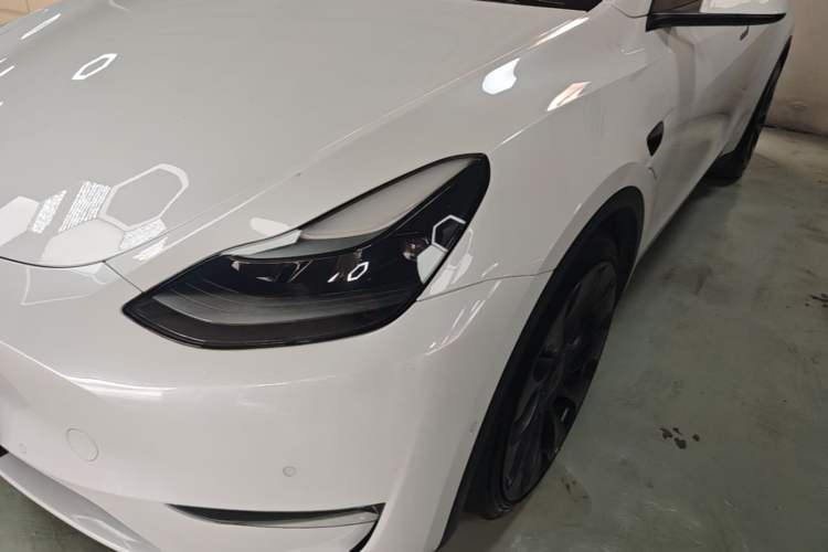 Used Tesla Model Y 2021 Performance High-Performance All-Wheel-Drive Version Left Front Headlight